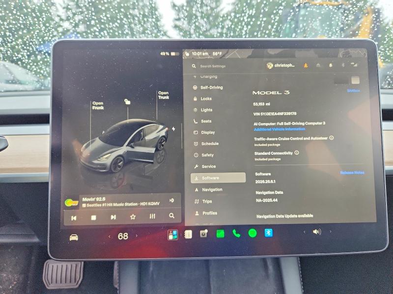 Aukcja sprzedaży 2022 Tesla Model 3, vin: 5YJ3E1EA4NF339178, numer aukcji: 67924176