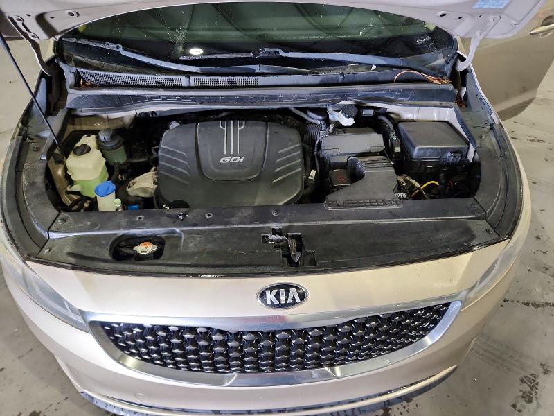 2016 Kia Sedona მანქანა იყიდება აუქციონზე, vin: KNDMB5C15G6158998, აუქციონის ნომერი: 70094906
