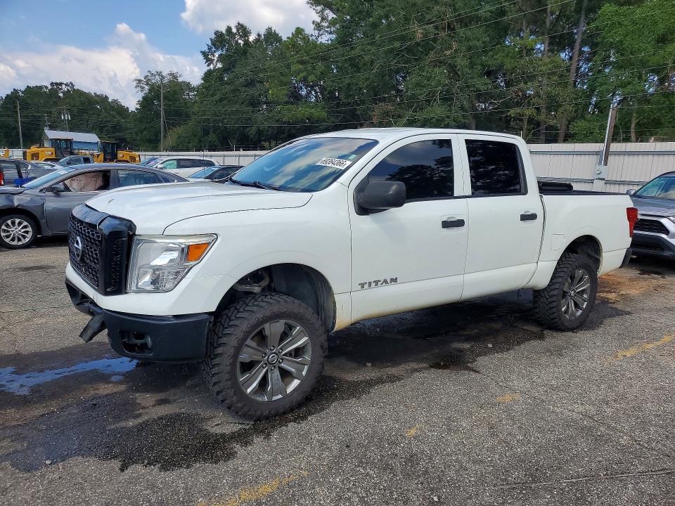 2017 Nissan Titan მანქანა იყიდება აუქციონზე, vin: 1N6AA1EJ9HN556697, აუქციონის ნომერი: 69364366