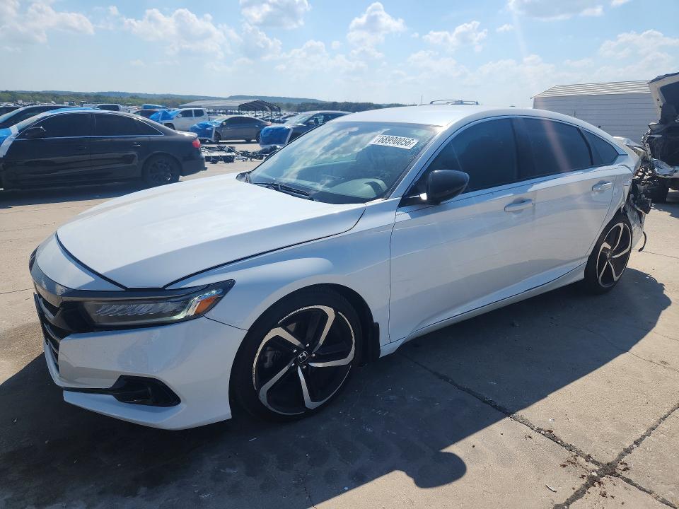 68990056 :رقم المزاد ، 1HGCV1F39MA021744 vin ، 2021 Honda Accord مزاد بيع
