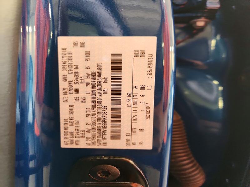 Aukcja sprzedaży 2023 Ford F150, vin: 1FTFW1E55PKF08725, numer aukcji: 67283136