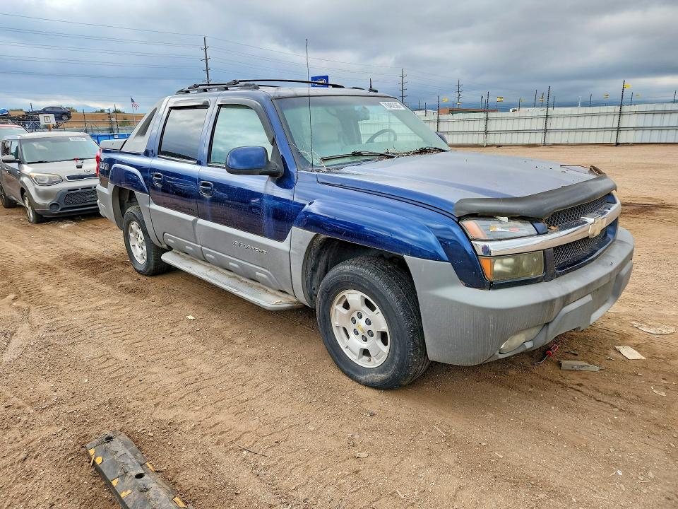 70482566 :رقم المزاد ، 3GNEK13T62G346149 vin ، 2002 Chevrolet Avalanche مزاد بيع