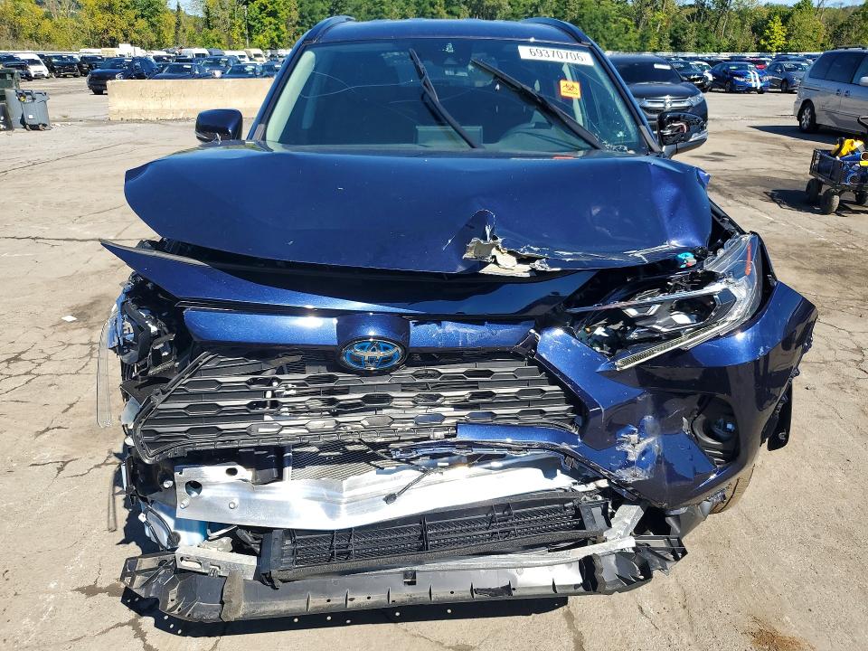 69370706 :رقم المزاد ، 2T3R6RFV5MW010571 vin ، 2021 Toyota Rav4 Hybrid مزاد بيع