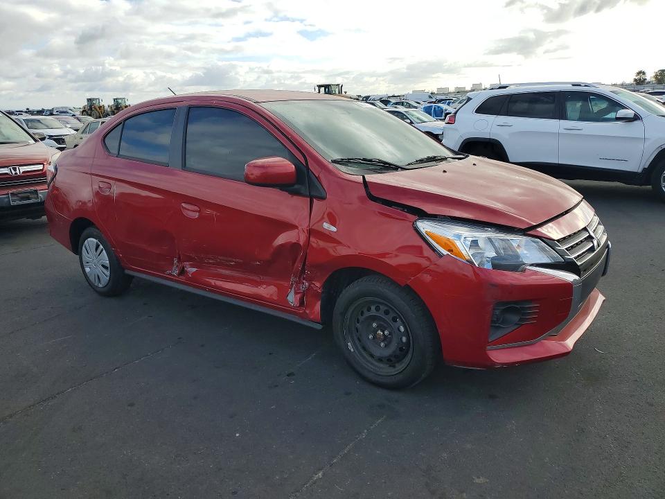 67417406 :رقم المزاد ، ML32FUFJ7RHF17055 vin ، 2024 Mitsubishi Mirage مزاد بيع
