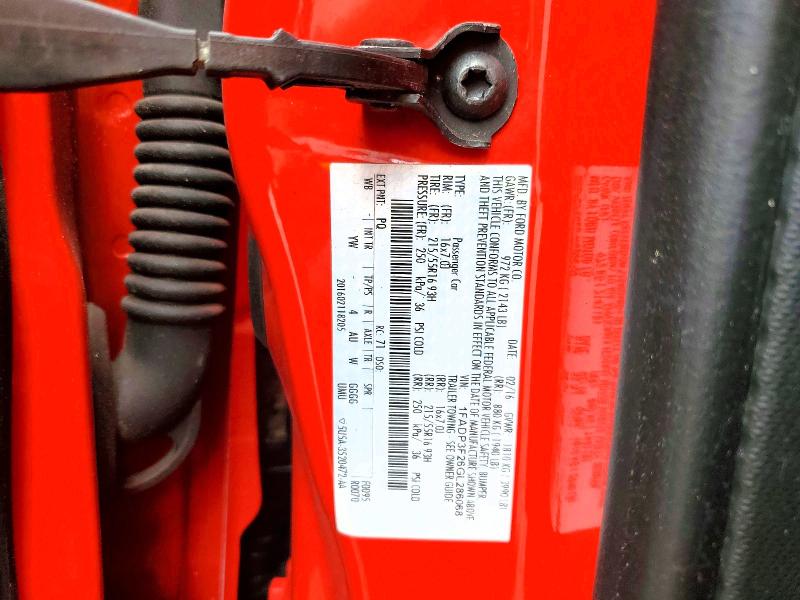 2016 Ford Focus მანქანა იყიდება აუქციონზე, vin: 1FADP3F26GL286068, აუქციონის ნომერი: 68917676