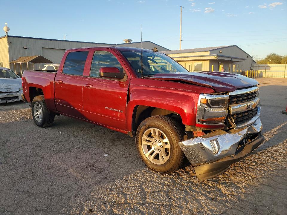 70507036 :رقم المزاد ، 3GCPCREC0HG124046 vin ، 2017 Chevrolet Silverado مزاد بيع