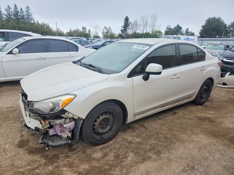 70891966 :رقم المزاد ، JF1GJAA61EH018025 vin ، 2014 Subaru Impreza مزاد بيع