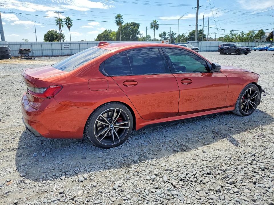 70809036 :رقم المزاد ، 3MW5U7J00M8C12908 vin ، 2021 Bmw M340i مزاد بيع