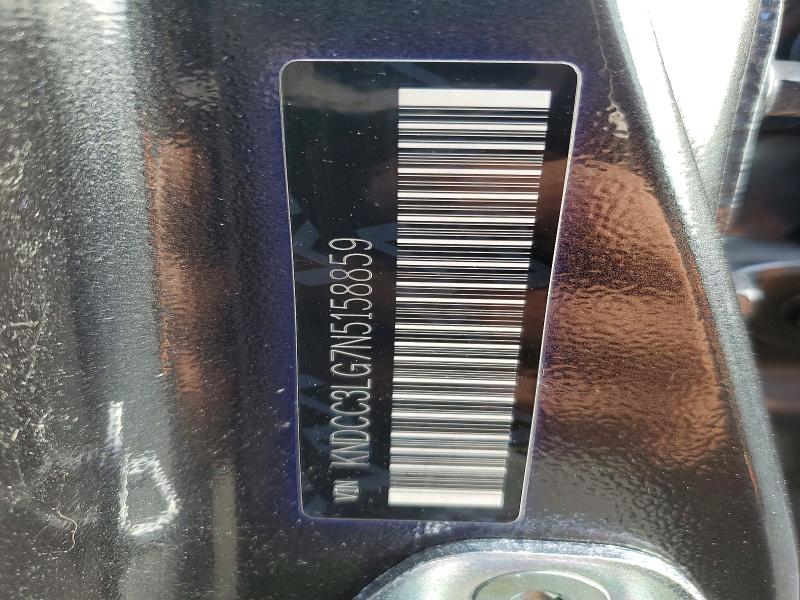 67821466 :رقم المزاد ، KNDCC3LG7N5158859 vin ، 2022 Kia Niro Ev مزاد بيع