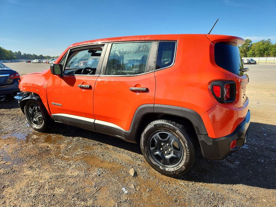 2017 Jeep Renegade მანქანა იყიდება აუქციონზე, vin: ZACCJAAB7HPF98187, აუქციონის ნომერი: 70418486