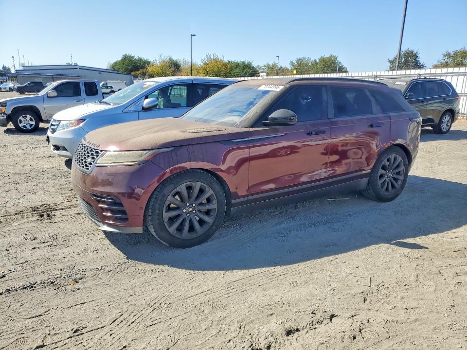 Aukcja sprzedaży 2018 Land Rover Range Rover Velar, vin: SALYL2RVXJA761000, numer aukcji: 70044996