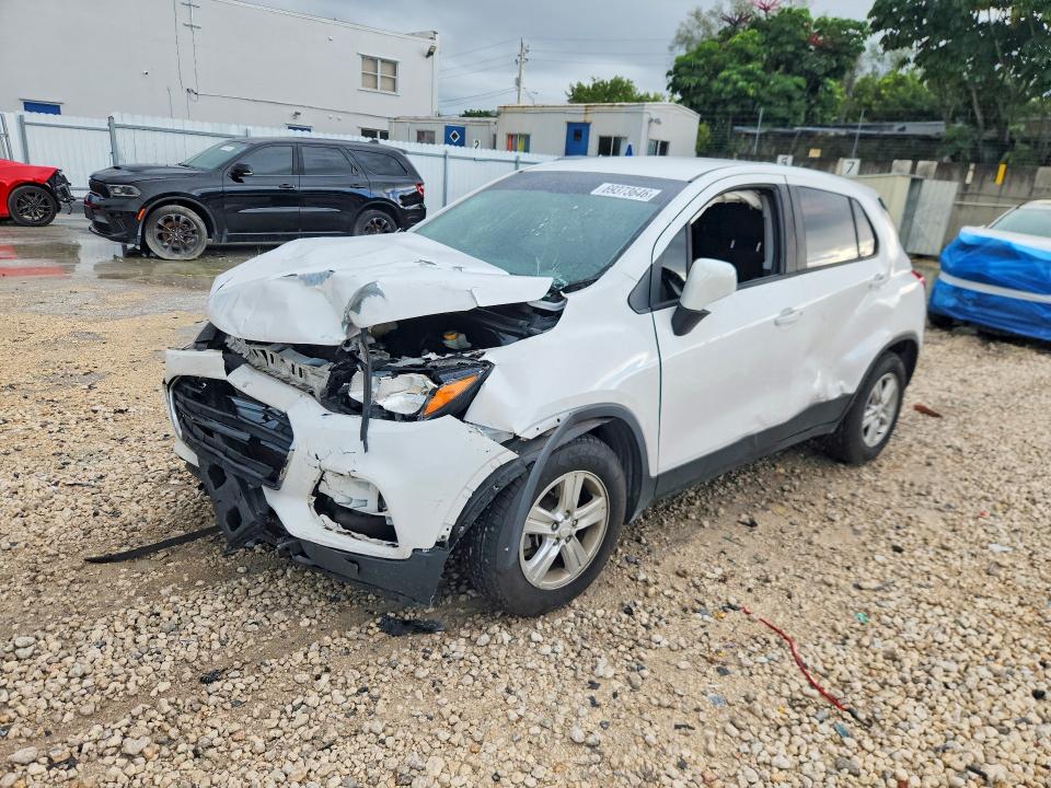Aukcja sprzedaży 2019 Chevrolet Trax, vin: 3GNCJKSB9KL251813, numer aukcji: 69373646