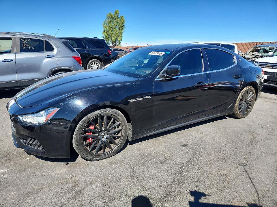 Продажа на аукционе авто 2015 Maserati Ghibli, vin: ZAM57RTA1F1149669, номер лота: 67665476