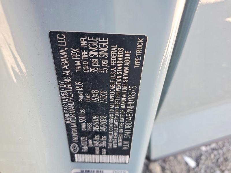 Продажа на аукционе авто 2022 Hyundai Santa Cruz, vin: 5NTJBDAE2NH018575, номер лота: 68393266