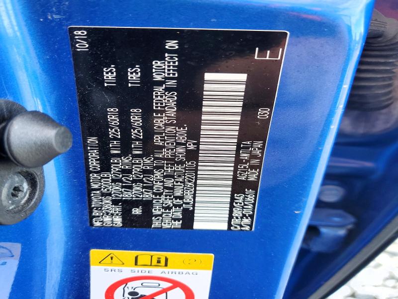 69419216 :رقم المزاد ، JTJBARBZ6K2201105 vin ، 2019 Lexus Nx 300 مزاد بيع