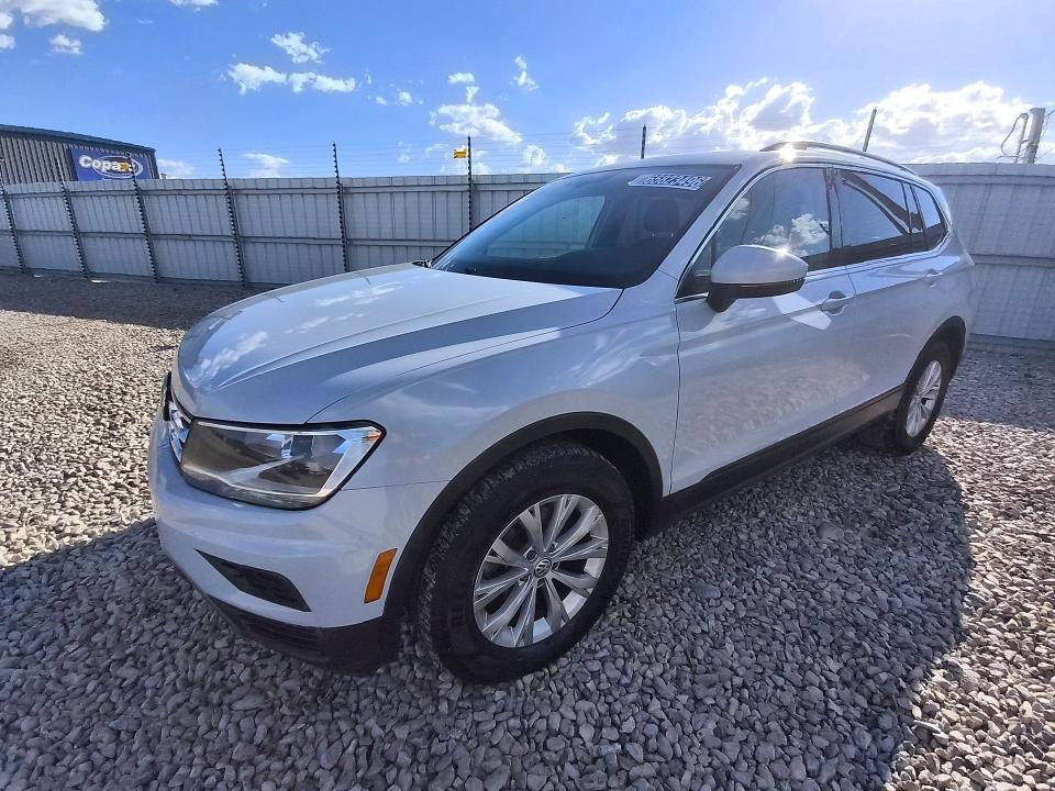2019 Volkswagen Tiguan მანქანა იყიდება აუქციონზე, vin: 3VV2B7AX4KM044060, აუქციონის ნომერი: 65823496