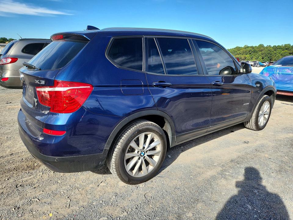 2015 Bmw X3 მანქანა იყიდება აუქციონზე, vin: 5UXWX9C56F0D55203, აუქციონის ნომერი: 70283326