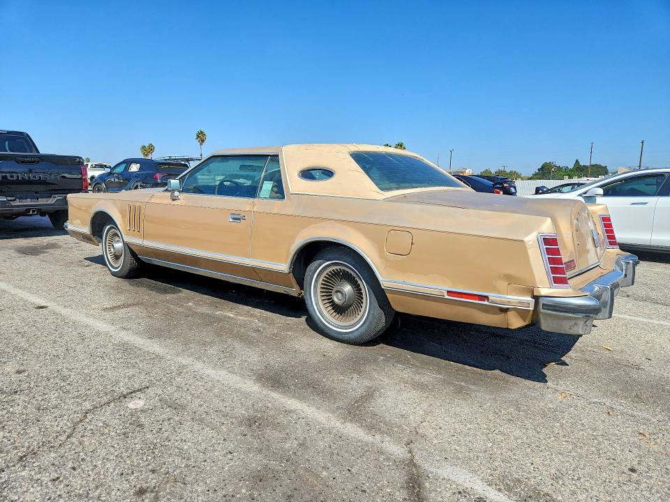 69614696 :رقم المزاد ، 9Y89S763284 vin ، 1979 Lincoln Mark 5 مزاد بيع