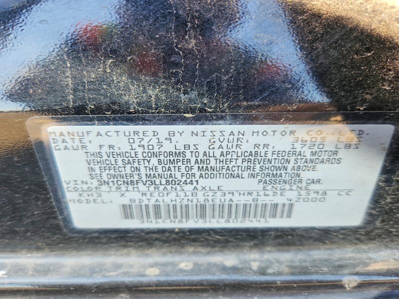 Aukcja sprzedaży 2020 Nissan Versa, vin: 3N1CN8FV3LL802441, numer aukcji: 67355616