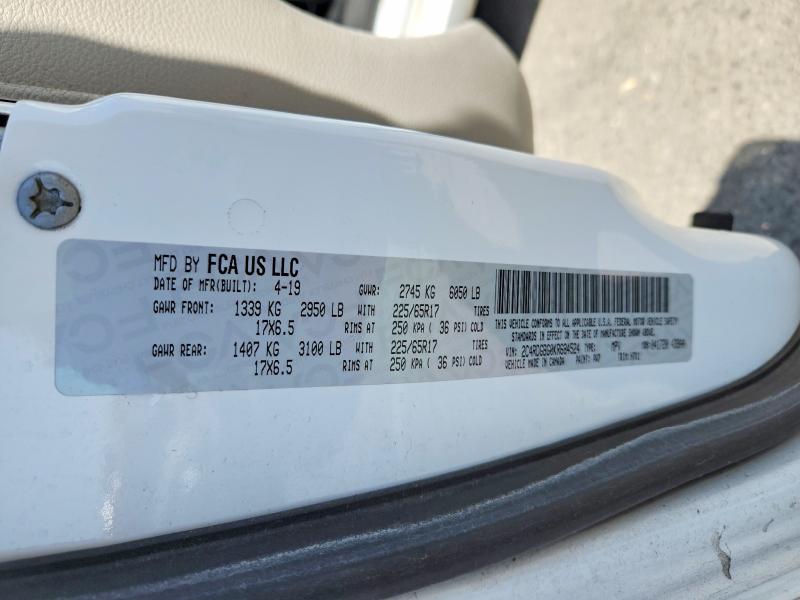 Auction sale of the 2019 Dodge Grand Caravan, vin: 2C4RDGBG0KR684524, lot number: 69048786