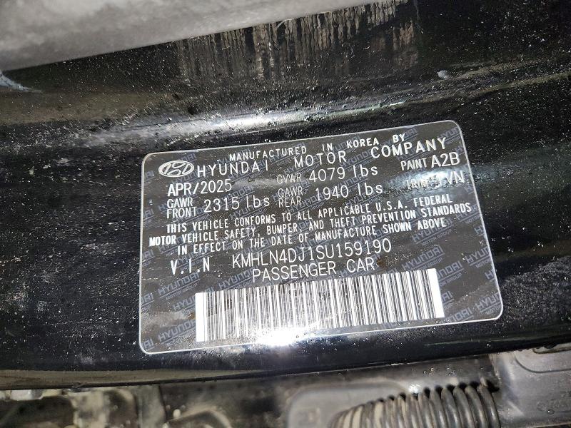 2025 Hyundai Elantra მანქანა იყიდება აუქციონზე, vin: KMHLN4DJ1SU159190, აუქციონის ნომერი: 67980066
