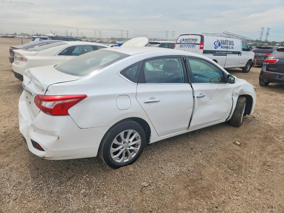 2019 Nissan Sentra მანქანა იყიდება აუქციონზე, vin: 3N1AB7AP5KY235640, აუქციონის ნომერი: 67010646