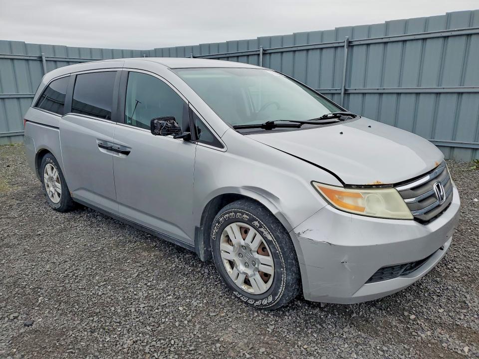 2011 Honda Odyssey მანქანა იყიდება აუქციონზე, vin: 5FNRL5H2XBB504092, აუქციონის ნომერი: 66694506