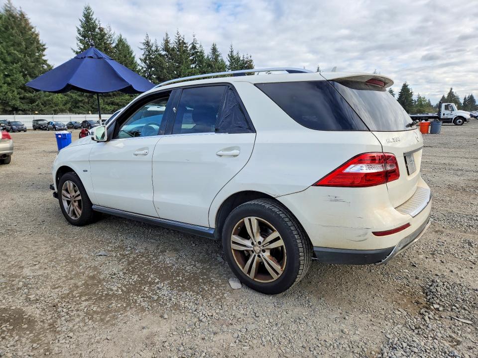Продаж на аукціоні авто 2012 Mercedes-benz Ml, vin: 4JGDA5HB3CA031612, номер лоту: 69451746