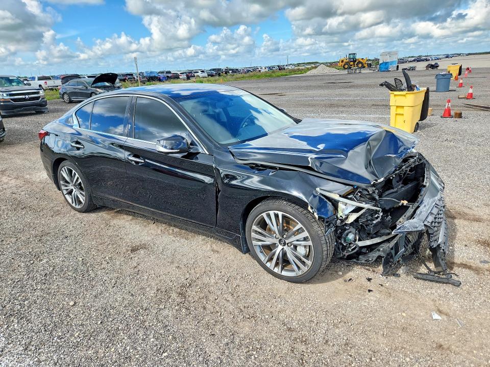 2020 Infiniti Q50 მანქანა იყიდება აუქციონზე, vin: JN1EV7AP2LM205427, აუქციონის ნომერი: 67408516