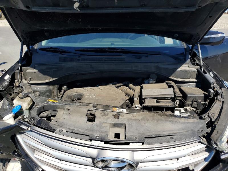 70302876 :رقم المزاد ، 5XYZW4LA0HG455941 vin ، 2017 Hyundai Santa Fe Sport مزاد بيع