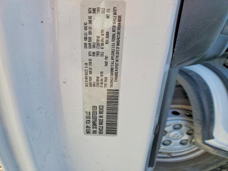 Продаж на аукціоні авто 2026 Ram Promaster 3500, vin: 3C6MRVJG5TE201539, номер лоту: 69981606