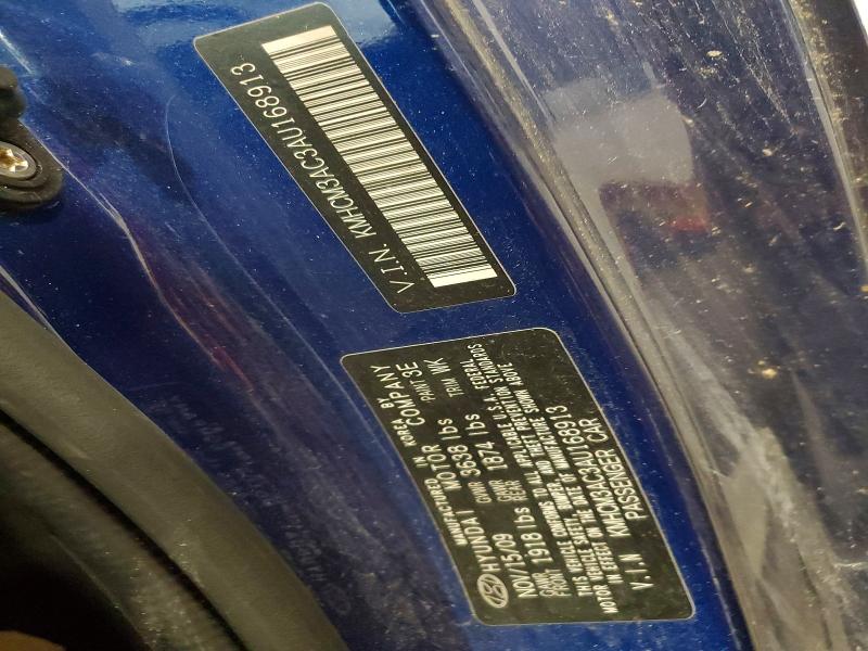 Продажа на аукционе авто 2010 Hyundai Accent, vin: KMHCM3AC3AU168913, номер лота: 67208226