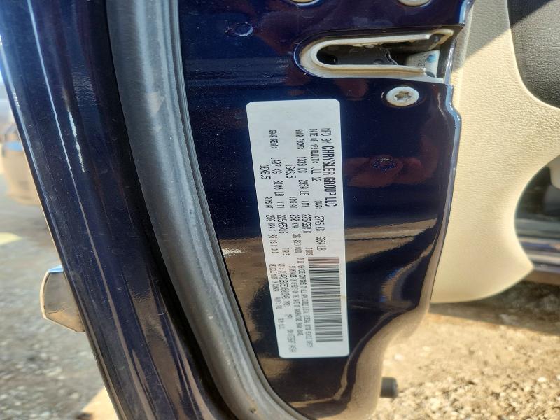 67528966 :رقم المزاد ، 2C4RC1BG5DR503548 vin ، 2013 Chrysler Town & Country مزاد بيع