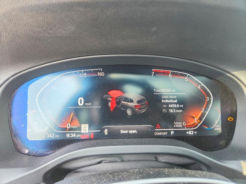 2020 Bmw X3 მანქანა იყიდება აუქციონზე, vin: 5UXTY5C08L9B74107, აუქციონის ნომერი: 66729106