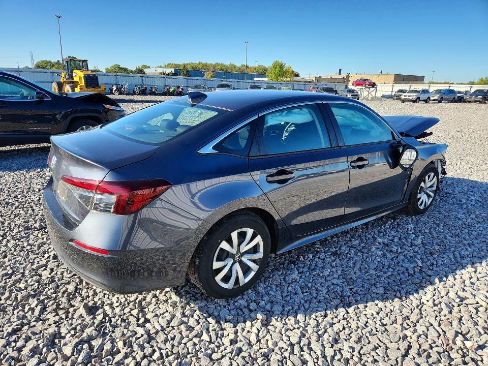 69993786 :رقم المزاد ، 2HGFE2F24SH589893 vin ، 2025 Honda Civic مزاد بيع