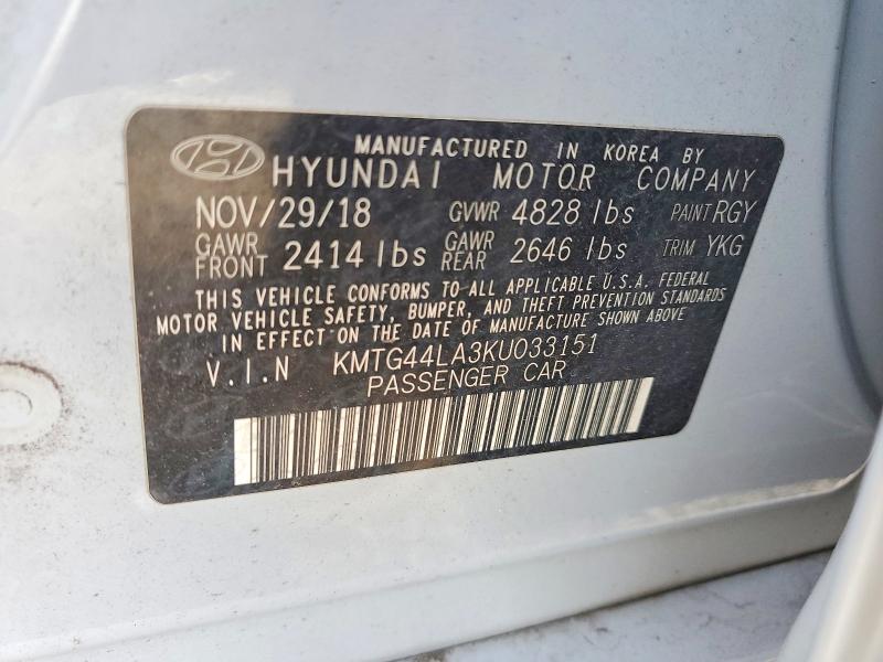 Продаж на аукціоні авто 2019 Genesis G70, vin: KMTG44LA3KU033151, номер лоту: 70363696