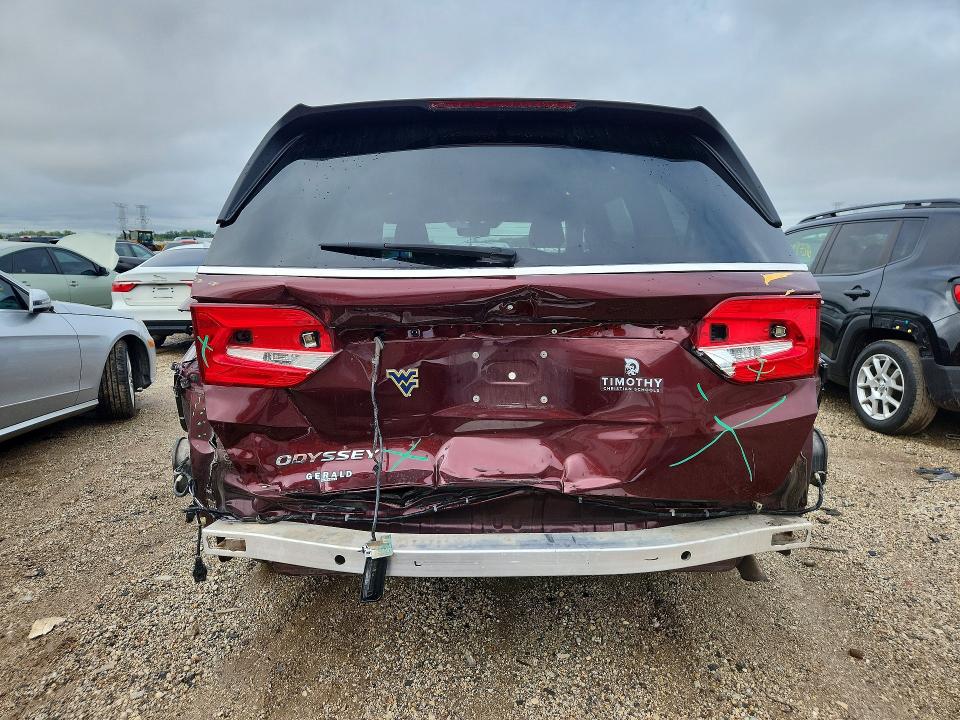 68987746 :رقم المزاد ، 5FNRL6H79KB002059 vin ، 2019 Honda Odyssey مزاد بيع