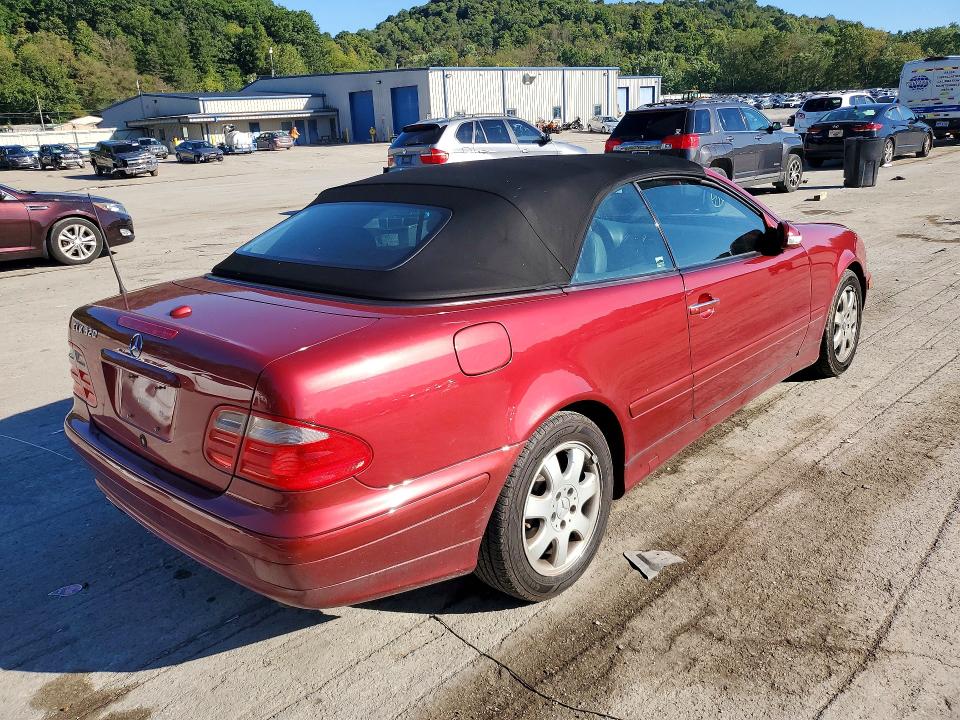 Продаж на аукціоні авто 2003 Mercedes-benz Clk, vin: WDBLK65G43T134107, номер лоту: 70628976