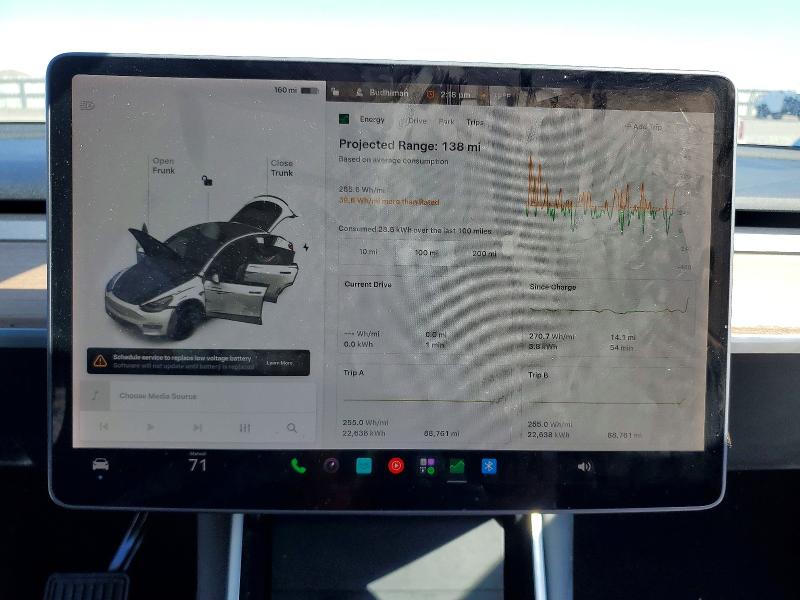Продаж на аукціоні авто 2020 Tesla Model Y, vin: 5YJYGDEF9LF023916, номер лоту: 68248086
