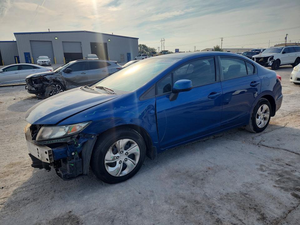 2013 Honda Civic მანქანა იყიდება აუქციონზე, vin: 2HGFB2F55DH585468, აუქციონის ნომერი: 69758006