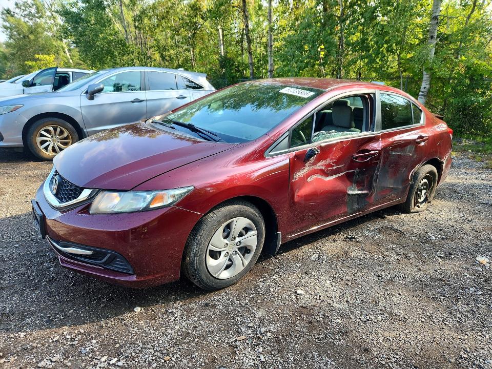 2015 Honda Civic მანქანა იყიდება აუქციონზე, vin: 2HGFB2F41FH031130, აუქციონის ნომერი: 67335806