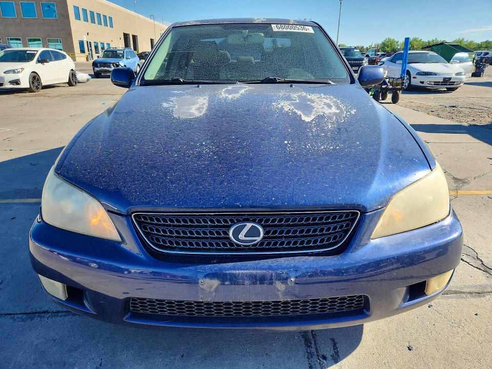 Aukcja sprzedaży 2004 Lexus Is, vin: JTHBD192X40087935, numer aukcji: 68000536