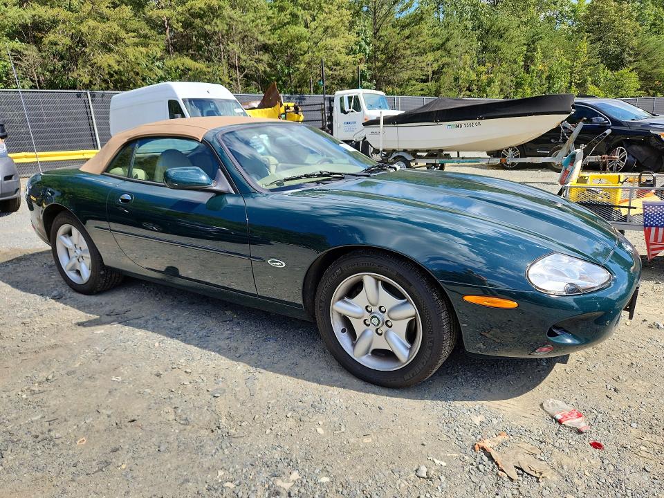 1999 Jaguar Xk8 მანქანა იყიდება აუქციონზე, vin: SAJGX2040XC042056, აუქციონის ნომერი: 68370956