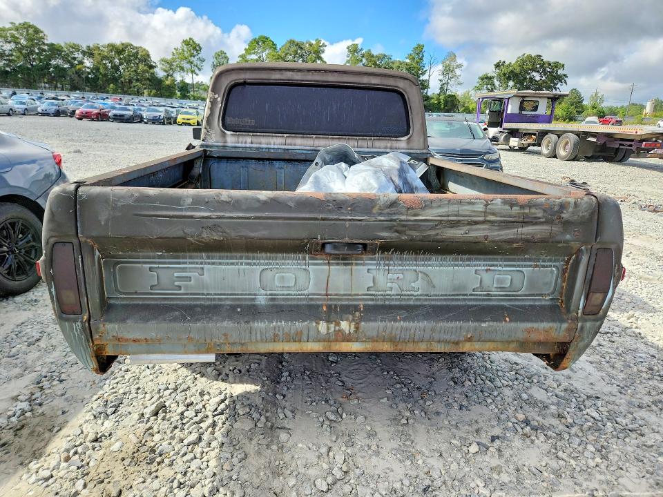 1968 Ford F100 მანქანა იყიდება აუქციონზე, vin: F10YLC72676, აუქციონის ნომერი: 67255376