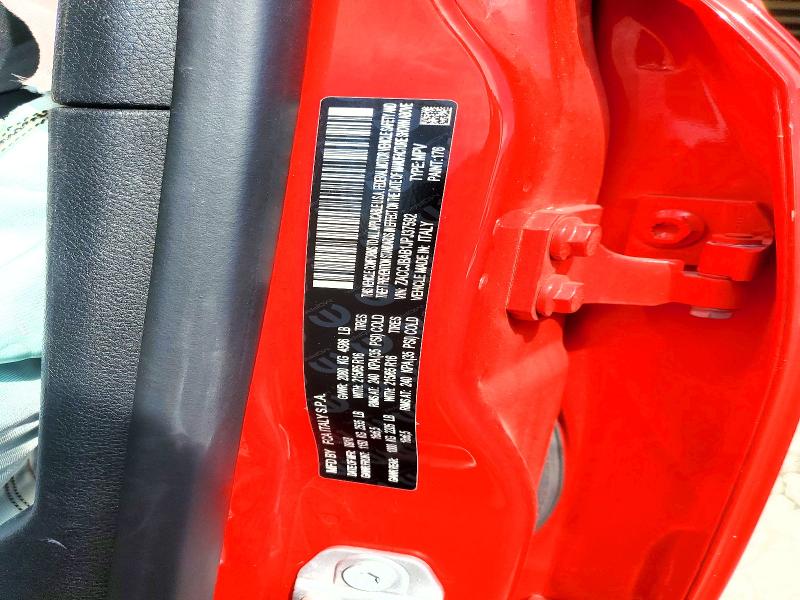 68735956 :رقم المزاد ، ZACCJBAB1JPJ37592         vin ، 2018 Jeep Renegade مزاد بيع