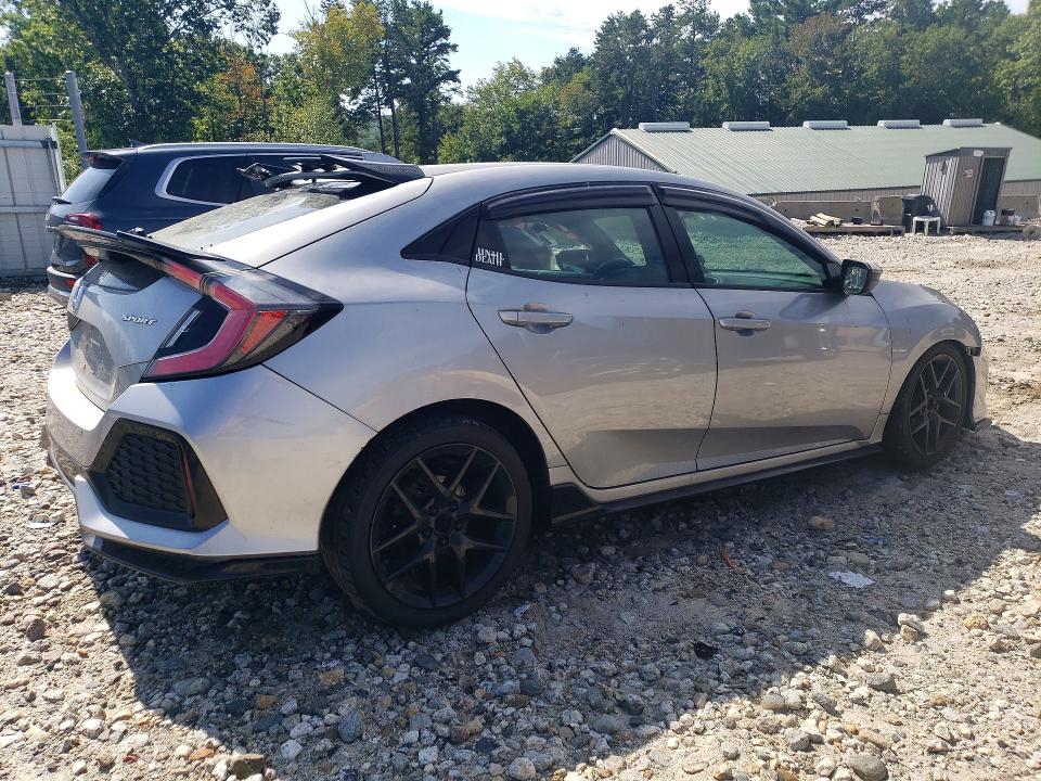 2018 Honda Civic მანქანა იყიდება აუქციონზე, vin: SHHFK7H49JU408468, აუქციონის ნომერი: 67424096