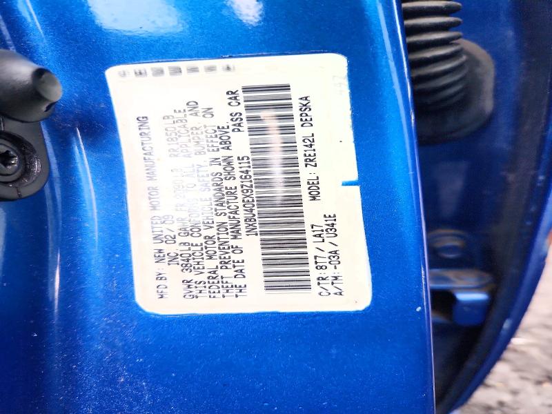 Aukcja sprzedaży 2009 Toyota Corolla, vin: 1NXBU40EX9Z164115, numer aukcji: 69811276