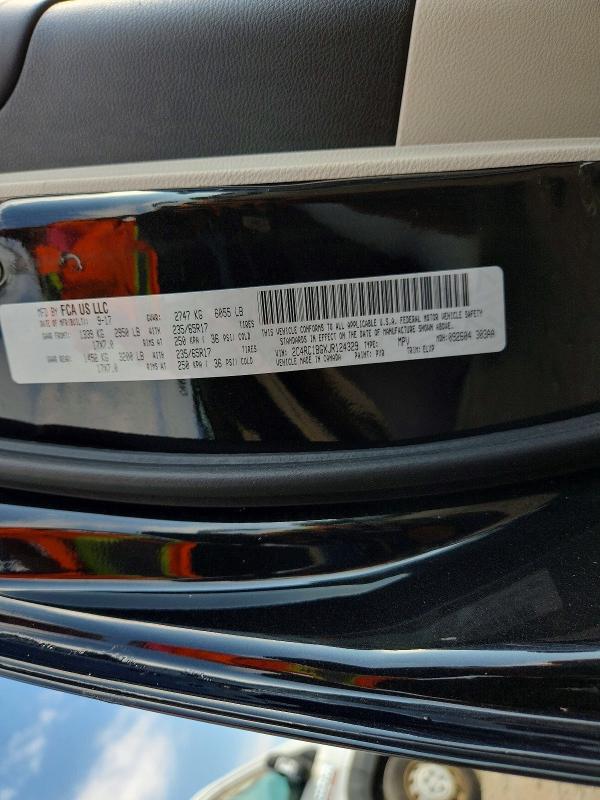 2018 Chrysler Pacifica მანქანა იყიდება აუქციონზე, vin: 2C4RC1BGXJR124329, აუქციონის ნომერი: 67443896