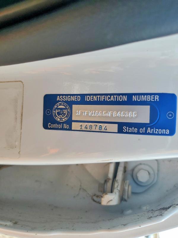 67083836 :رقم المزاد ، 1FTFW1RG5JFB45385 vin ، 2018 Ford F150 مزاد بيع