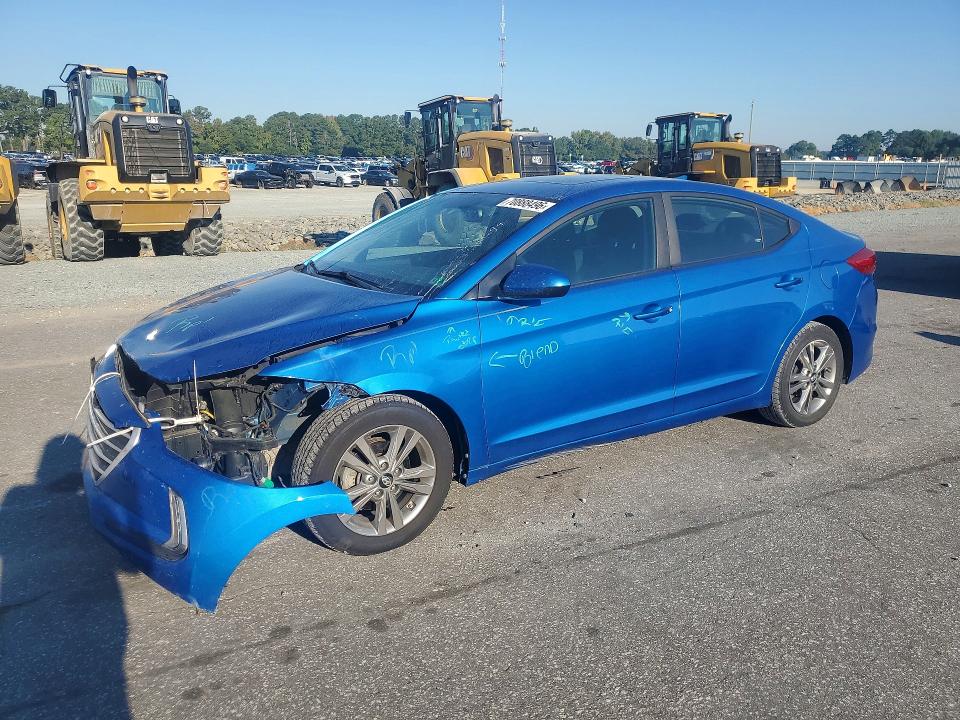 Aukcja sprzedaży 2017 Hyundai Elantra, vin: KMHD84LF6HU363212, numer aukcji: 70888496